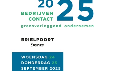 Op 24 en 25 september zijn we aanwezig op de Bedrijvencontactdagen in de Brielpoort te Deinze.