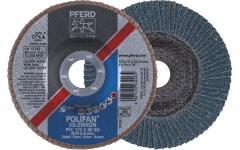 Foto LAMELLENSCHIJF CONISCH Ø125MM K80 STEELOX PFERD POLIFAN PFC 125 Z80 SG POWER STEELOX
