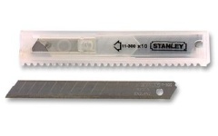 Foto VERVANGMESJES VR AFBREEKMES 9 MM PER SET VAN 10 ST STANLEY 11-300