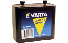 Foto BLOKBATTERIJ 6V ZINKCHLORIDE VARTA LONGLIFE 540 4R25-2