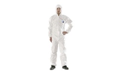 Foto WEGWERPOVERALL WIT MET KAP L (1 PAK = 25ST) TYVEK CLASSIC EXPERT