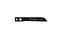 Foto DECOUPEERZAAGBLADEN 5 STUKS HSS METAAL, KUNSTSTOF MAKITA NO 5 (EX 792132-4)