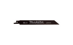 Foto RECIPROZAAGBLADEN 5 STUKS 165 MM 18T HSS METAAL MAKITA NO 22