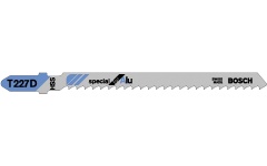 Foto DECOUPEERZAAGBLADEN 5 STUKS HSS ALU + PVC BOSCH T227D
