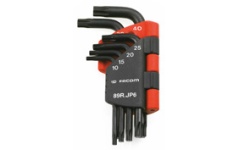 Foto SET (6) INBUSSLEUTELS RESISTORX T10-T40 OP CLIP FACOM 89R.JP6