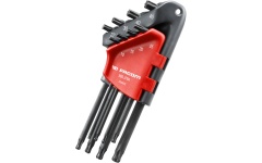 Foto SET (8) INBUSSLEUTELS TORX MET BOLKOP T10-T45 FACOM 89S.JP8A