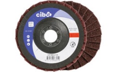 Foto LAMELLENSCHIJF CONISCH Ø125MM MEDIUM TEX GLASVEZ CIBO LVT/RC2/125