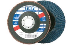 Foto LAMELLENSCHIJF CONISCH Ø125MM K40 ZIRC. FIBER CIBO LVZ44/40 TAF