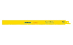 Foto RECIPROZAAGBLADEN 5 STUKS 300 MM 10/14T BIM HT+MET METABO