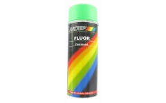 Foto ACRYLLAK SPUITBUS 400 ML FLUOR GROEN MOTIP