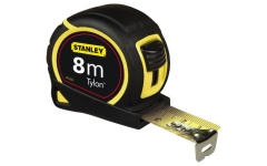 Foto ROLMETER 8M 25MM MET BLOKKEERKNOP STANLEY TYLON
