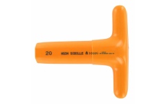 Foto PIJPSLEUTEL MET T-HANDVAT 1000V SW 20 X 135 MM SIBILLE