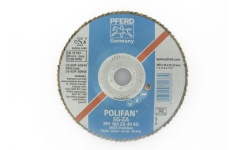 Foto LAMELLENSCHIJF VLAK Ø180MM K40 ZIRC. GLASVEZ PFERD POLIFAN PFF 180 ZA 40 SG
