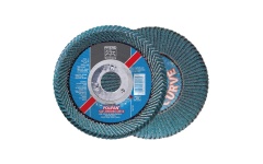 Foto LAMELLENSCHIJF CURVED M Ø125MM K40 ZIRC. GLASVEZ PFERD POLIFAN PFR 125 Z 40 SGP-CURVE M