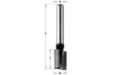 Foto RECHTE GROEFFREES Ø10 X 40 X 90 MM Z2+1 KOLF 8 CMT 174.102.11