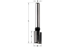 Foto RECHTE GROEFFREES Ø20 X 20 X 70 MM Z2+1 KOLF 8 CMT 174.200.11