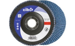 Foto LAMELLENSCHIJF CONISCH Ø125MM K80 IND. STAAL CIBO FNC/80/125