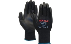 Foto HANDSCHOEN NYLON ZWART MAAT 9 (L) OXXA PU-FLEX