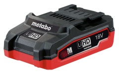 Foto SCHUIFBATTERIJ 18V 3,1Ah LiHD METABO