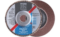 Foto LAMELLENSCHIJF POLIFAN Ø125MM K40 AO PFERD PFC A SG 40