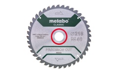 Foto HM-ZAAG HW/CT Ø216 X 30MM Z40 NEG METABO 628060000