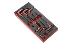 Foto MODULE FOAM (7) INBUSSLEUTELS T-HANDVAT 3-10 MM FACOM MODM.84TZSA