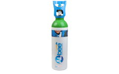 Foto FLES ARGON 13L 300BAR INGEBOUWDE ONTSPANNER (164095) ALBEE WELD (NIEUW - SNELKOPPELING INCL)