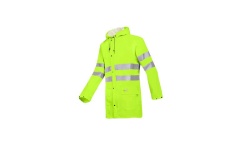 Foto REGENJAS FLUO GEEL EN343 MEDIUM SIOEN 3720 