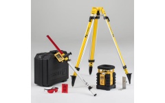 Foto ROTATIELASER ROOD IP65  ZELFNIV +-1MM 800M   STABILA LAR 350  9-DELIGE SET