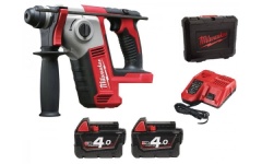 Foto ACCU BOORHAMER SDS PLUS 18V Li 2X4,0Ah 1,2J MILWAUKEE M18 BH-402C