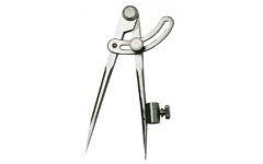 Foto LIJNPASSER MET BOOG / POTLOODHOUDER 200MM MIB 04048021