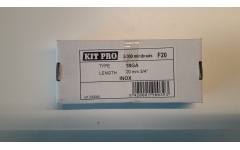 Foto MINIBRADS 18Ga 20MM Ø1,2/2MM INOX PER 5000 KITPRO F20 INOX