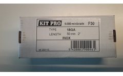 Foto MINIBRADS 18Ga 50MM Ø1,2/2MM INOX PER 5000 KITPRO F50 INOX