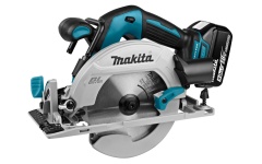 Foto ACCU CIRKELZAAGMACHINE Ø165MM 18V Li BODY+1XBAT MAKITA DHS680T1J