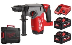 Foto ACCU BOORHAMER SDS PLUS 18V Li 2 X 5,5 Ah MILWAUKEE M18 FHX-552X