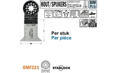 Foto MULTITOOL ZAAGBLAD VOOR HOUT & NAGELS 50MM CMT OMF221-X1