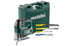 Foto DECOUPEERZAAGMACHINE 450W 65MM BEUGEL +20 ZAAGBL METABO STEB 65 QUICK SET