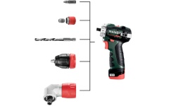 Foto ACCU BOOR- & SCHROEFMACHINE 12V Li 2X2,0Ah KOF METABO POWERMAXX BS BL Q